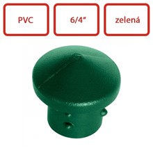 Obrázek Čepička PVC 6/4" zelená