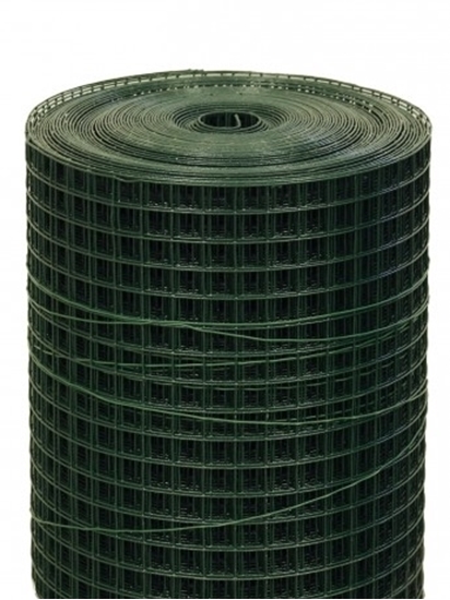 Obrázek z Svařovaná síť Zn + PVC oko 12,7 x 12,7 mm, role 5 m, výška 500 mm